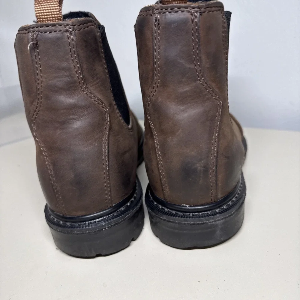 WORX By Red Wings 5425 Men's Work Boots 9.5 WW ASTW F 2413-11 EH Pull On Worn